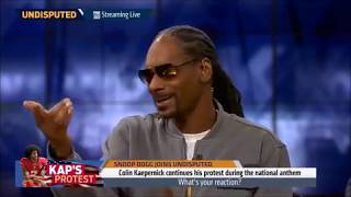 Snoop Dogg explains to Snoop Dogg why Colin Kaepernick has little support