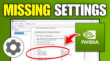 How To Fix NVIDIA Control Panel Display Settings Missing / Not Showing