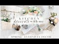 Kitchen decorate with me  2024 spring  everyday decorating ideas  practical kitchen remodel