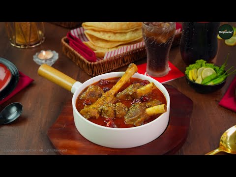 Mutton Kunna and Puri Paratha Recipe By SooperChef