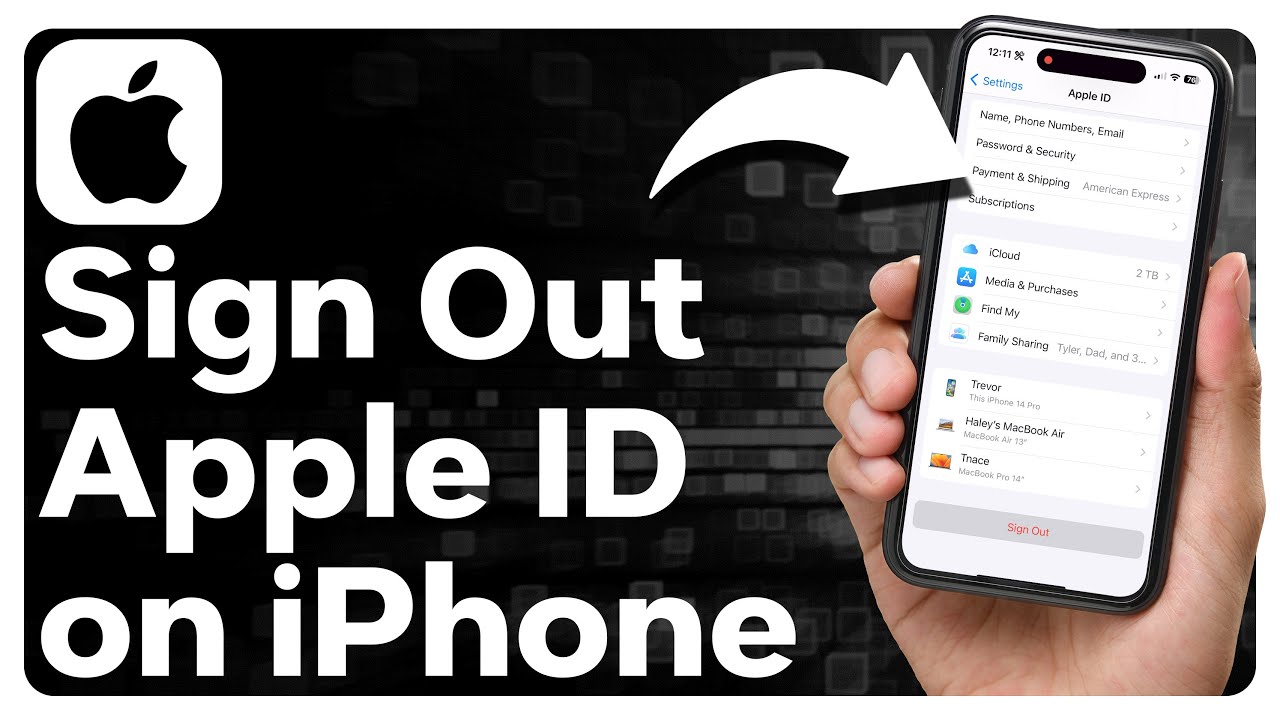 How To Sign Out Of Apple ID On IPhone YouTube How To Sign Out Of Apple ID On IPhone YouTube
