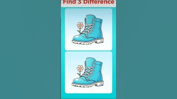 can you find 3 different #findthedifference #braingames #brainteaser #logicpuzzle