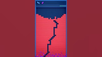 Softbody Tetris Jiggly Gameplay Challenge 🎮 #tetris #tetrisgame #tetris99 #gameplay #TetrisPlayers