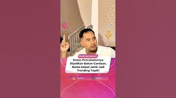 Kasus Pencabulan Dijadikan Candaan Oleh Ivan Gunawan dan Saipul Jamil‼️ #Topikin #Shorts