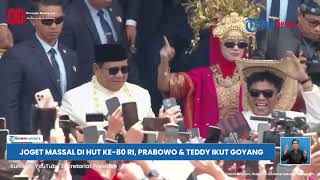 [FULL] Silet Open Up Nyanyi Tabola Bale di Istana Merdeka, Letkol Teddy hingga Prabowo Asyik Joget