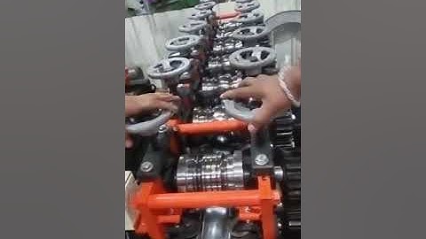 rolling shutter making machine #shuttermachine #spring cont.us 8669562123/9595504141