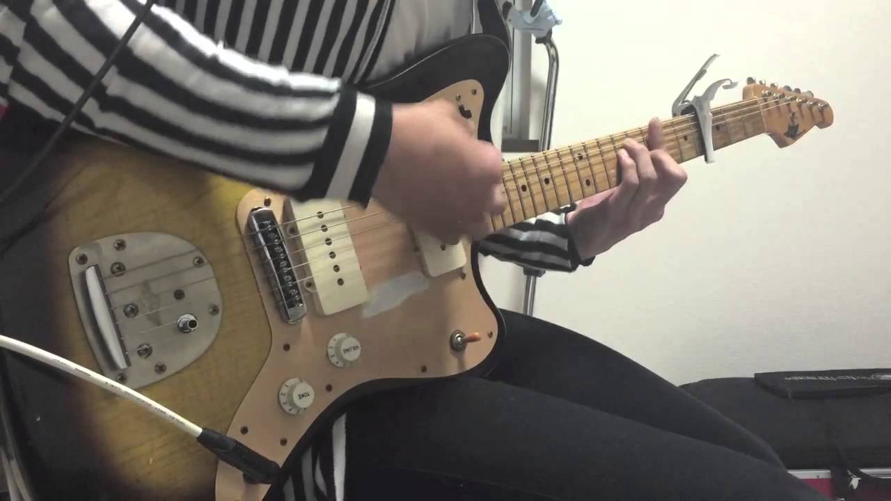 きのこ帝国 「猫とアレルギー」を弾いてみました - YouTube