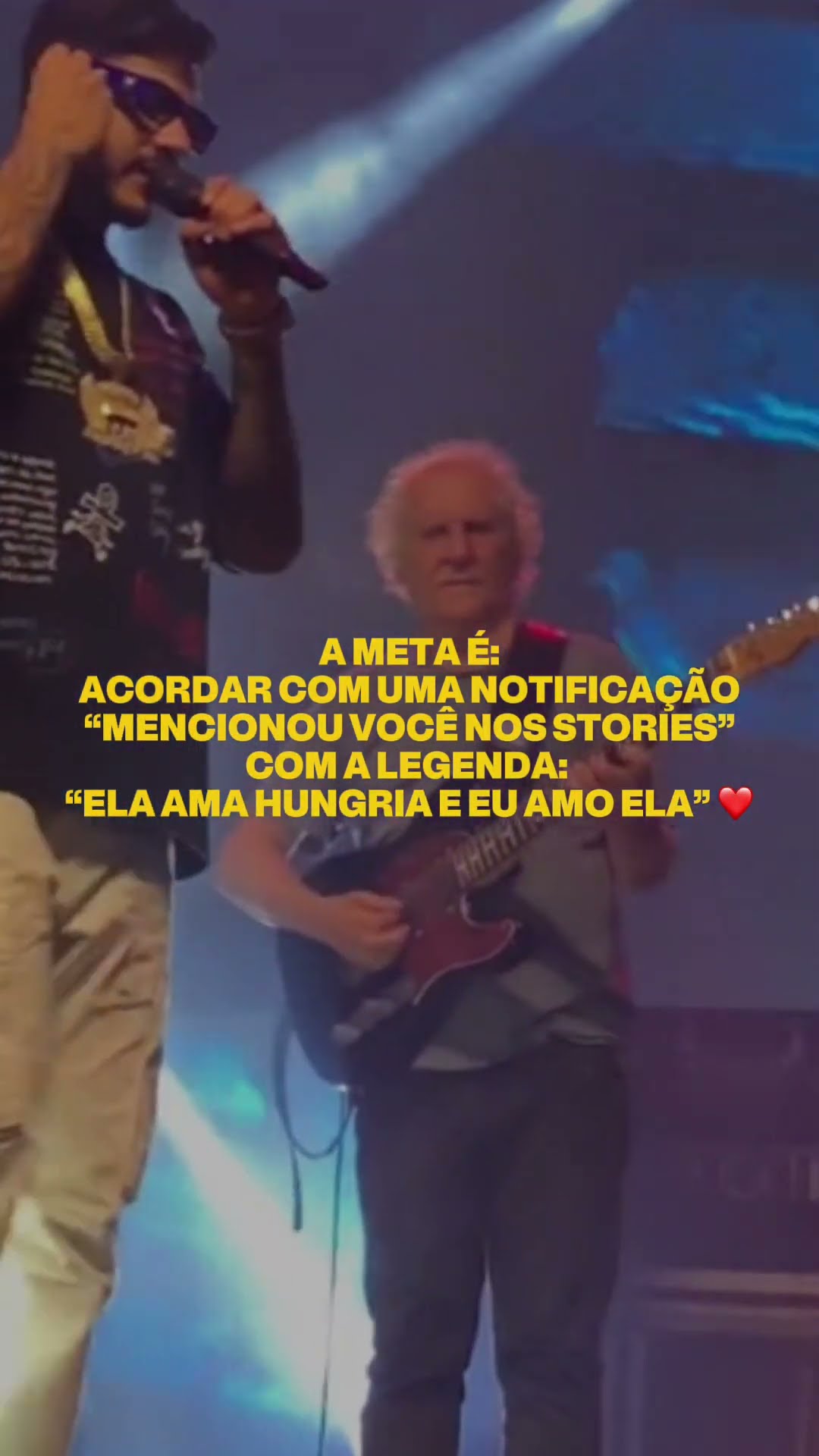 E aí, galã! Tem coragem?