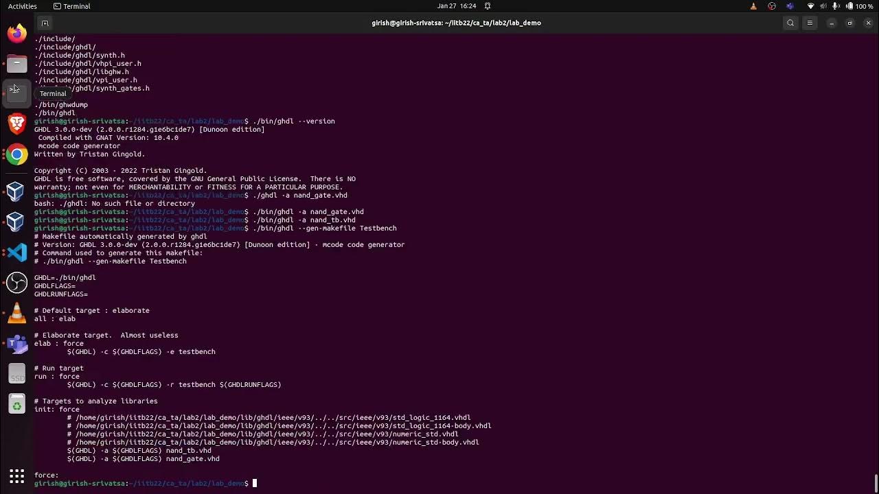 ghdl tutorial - YouTube