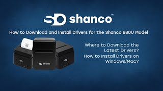 Shanco B80U Printer Driver Installation | Full Setup & Printing Guide screenshot 2