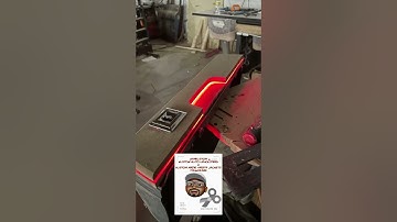 Box Chevy custom LED armrest
