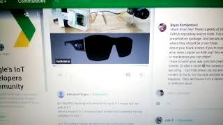 Android Things Raspberry PI 3 Screen Display Error Profile