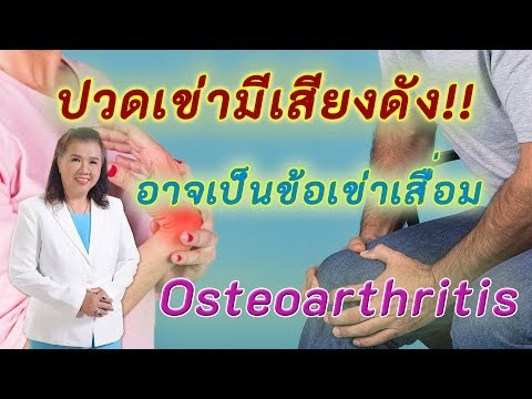 อันตราย!! ปวดเข่ามีเสียงดังอาจเป็นข้อเข่าเสื่อม?? | Osteoarthritis | พี่ปลา Healthy Fish