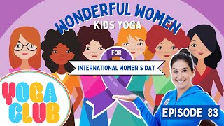 Wonderful Women Yoga Club 👩🏿‍🤝‍👩🏻 (Week 83) | Cosmic Kids Yoga screenshot 2