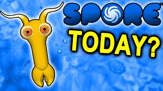 Playing SPORE Cell Stage Today