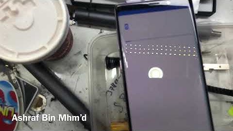 SAMSUNG NOTE 9 GOOGLE LOCK BYPASS (FRP)