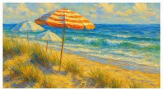 Sea & Sun - 6 Frames TV Art 4K - Impressionism Collection - The Ambient Frame screenshot 1