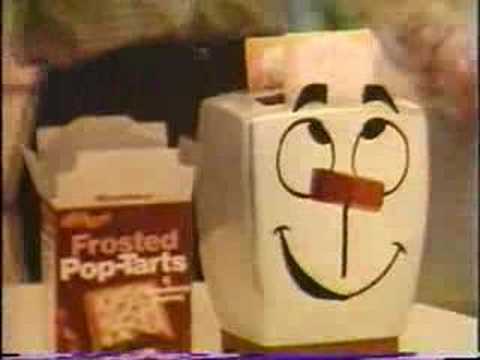 Pop tarts tv commercial 1975-76 with Milton the To...