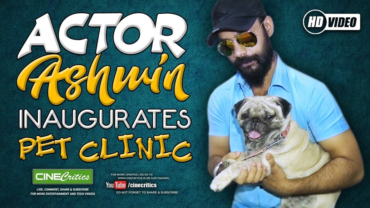 Actor Ashwin Kumar Ray Mohapatra Inaugurates Pet Clinic - CineCritics