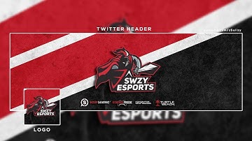 FREE GFX: eSports Twitter Header #16 [PSD in Desc]