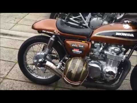 Honda Cb 550 Four 1976 Cafe Racer Scrambler Brat Walkaround Youtube