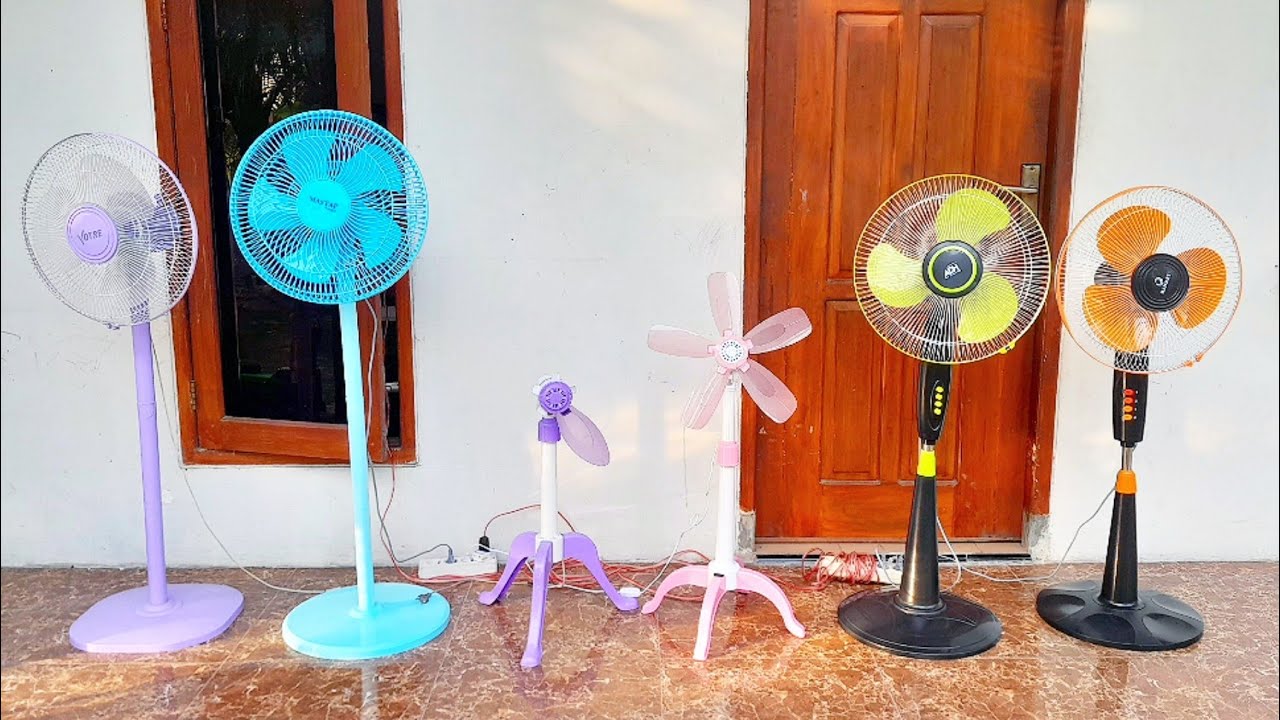 Mengumpulkan Kipas Angin yang Bentuknya Mirip