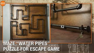 Maze “Water pipes” - Puzzle for escape game. screenshot 4