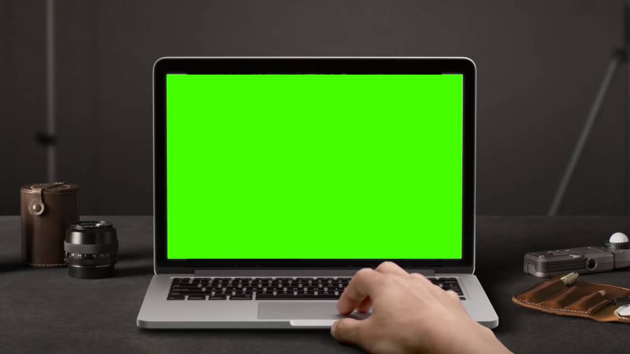 Видео экрана ноут. Ноутбук Грин скрин. Ноутбук с зеленым экраном. Макбук с зелёным экраном. Ноутбук для хромакея.