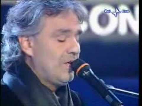 Andrea Bocelli "El Silencio De La Espera" Live on stage