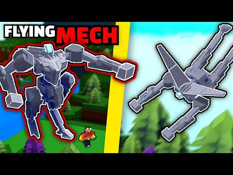 (FLYING MECH) Roblox FUNNY MOMENTS 