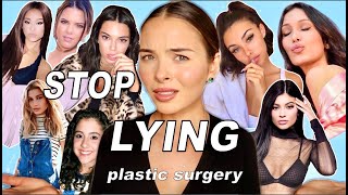 CELEBS STOP LYING TO US!! - Plastic Surgery & Glow Ups