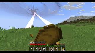 a very normal minecraft gameplay