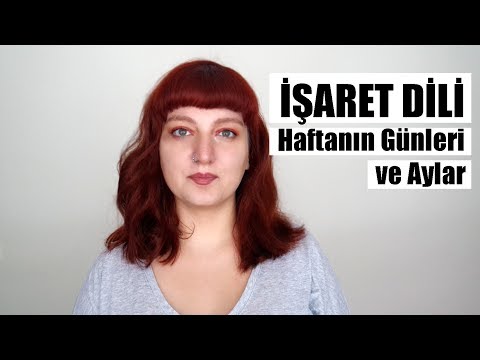 İşaret Dili - Takvim, Aylar, Günler | İşaret Dili Öğreniyorum #5