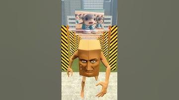 ALL SIZE Brainrot Evolution vs Ling Gang Melon in GMOD #memes #gmod #brainrot