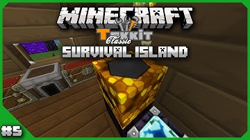 Minecraft - Tekkit Classic Survival Island - Episode 5 - Dark Matter
