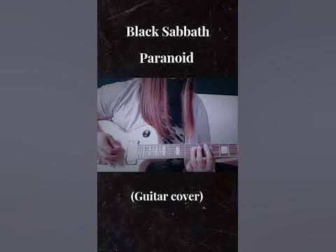 ozzy osbourne paranoid guitar cover
