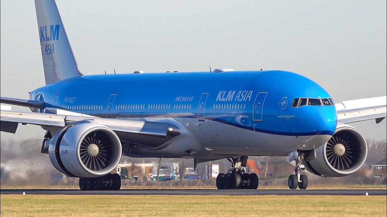 Boeing 777 – The Beast in Action at AMS! World’s Largest Jet Engines Compilation