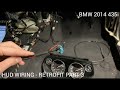 BMW F32 435 HUD wiring preparation for retrofit - Part 3