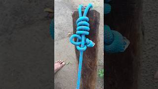 make knot On Hook .#camping #knot