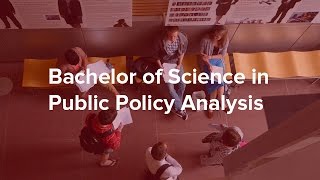 Bachelor of Science in Public Policy Analysis degree