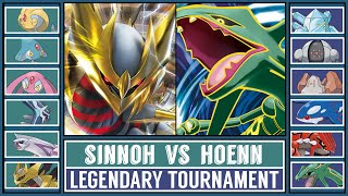 SINNOH LEGENDS vs HOENN LEGENDS | Legendary Pokémon Tournament [#02]