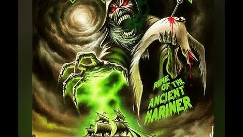 Iron Maiden Rime of the Ancient Mariner ( Video & Lyrics ) 🇬🇧