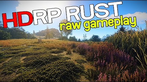 New raw HDRP backport Rust gameplay - And it