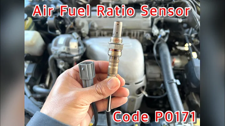 Toyota Camry System Too Lean - Air Fuel Ratio Sensor Replacement - Code P0171
