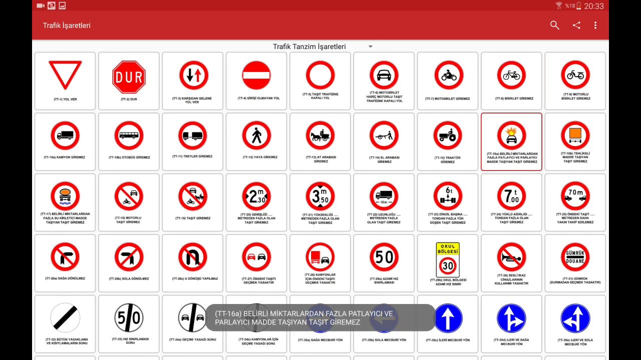 Trafik İşaretleri - YouTube