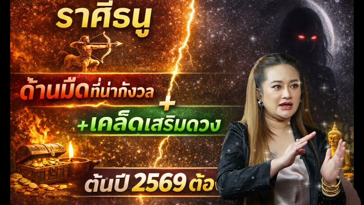 🔮✨ราศีธนู ต้นปี 2569 ⚠️ ด้านมืดที่ต้องระวัง รู้ก่อนพลาดหนัก‼️ระวังตัวเองให้มาก 🔥
