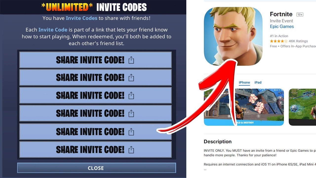 How to Download 'Fortnite Mobile': iOS Invite Links & Friend Codes are Live