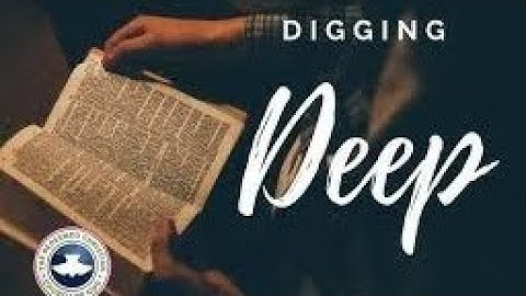 RCCG DIGGING DEEP FOR TUESDAY 3RD OF JUNE 2025|THE DEATH OF ELISHA AND THE LESSON LEARNT