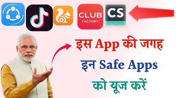 Chinese apps alternatives||Best  alternative apps of Chinese apps|UC Browser, Shareit, TikTok & more