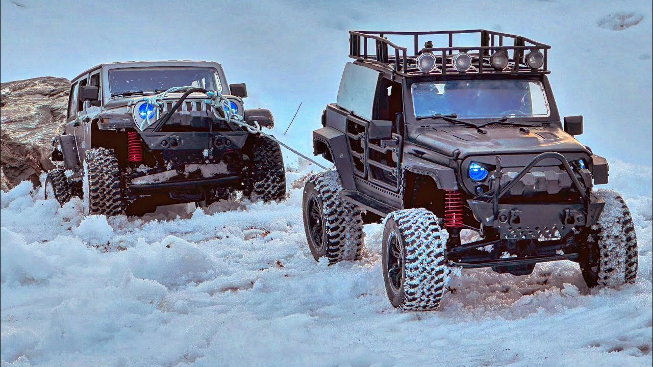 “RC Car Racing on Muddy and Bumpy Roads!”